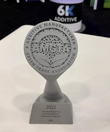 Award for 6K Additive