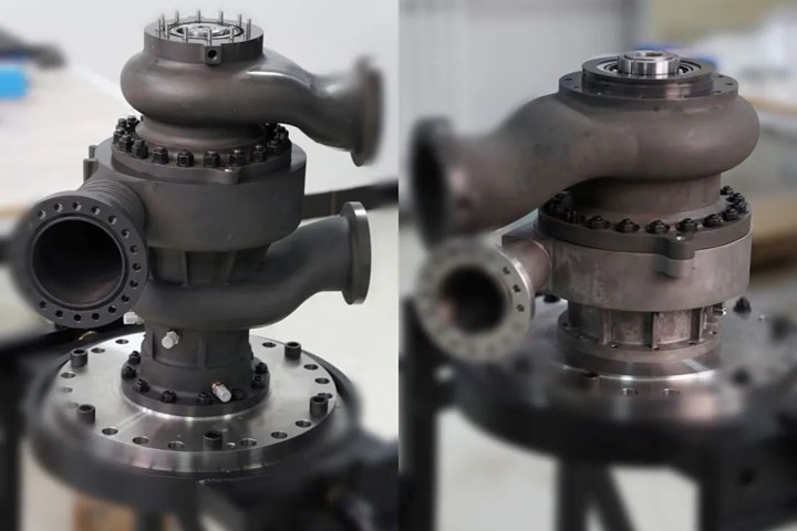 3D printed turbo pump