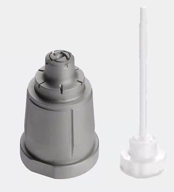 Tessy Plastics used Mantle's moldmaking technology to create a deodorant stick insert