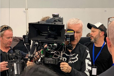 James Cameron utilizes camera rig created with 3D printed parts.