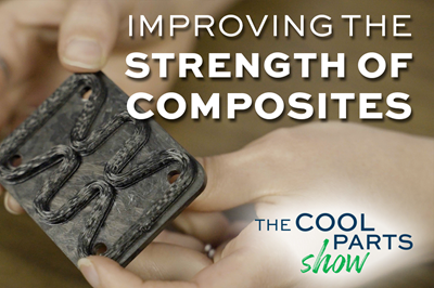 3D Printed Preforms Improve Strength of Composite Brackets: The Cool Parts Show Bonus