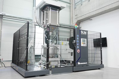 Grenzebach Develops Automated Depowdering System for SLM Solutions