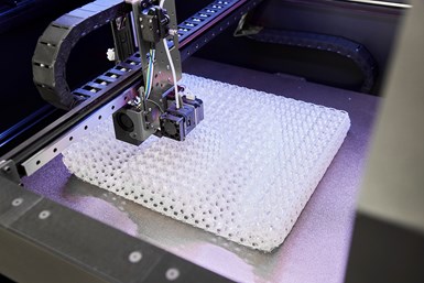 The 3D printed programmable foam is said to enhance orthopedic seats and cushions, offering improved comfort and reliability for users. Photo Credit: Create it REAL
