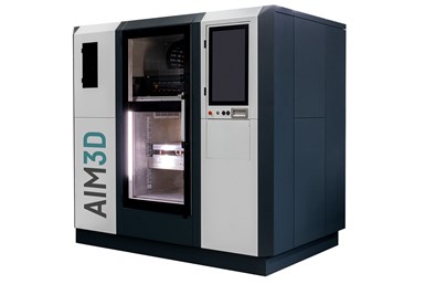 AIM3D’s ExAM 510 multimaterial 3D printer. Photo Credit: AIM3D