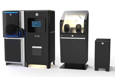3D Systems’ SLS 300 Enables Advanced SLS Technology in Smaller Manufacturing Environments