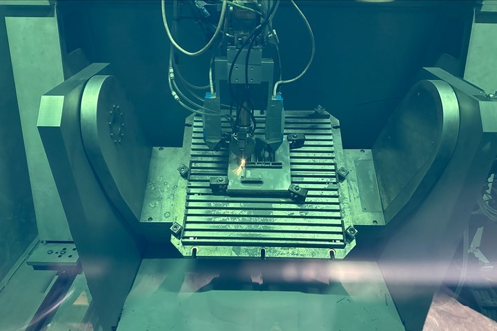 DED printer at Formalloy