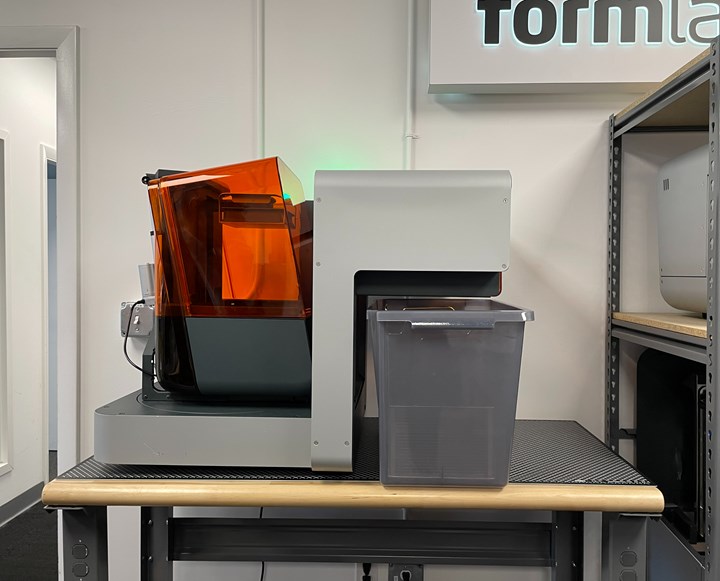 automated production system for formlabs 3D printer