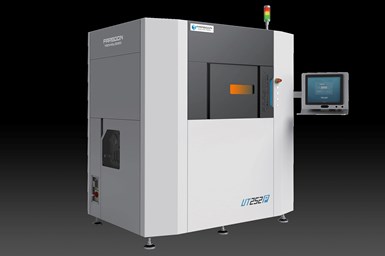 The  Farsoon UT252P laser powder bed fusion system. Photo Credit: Farsoon