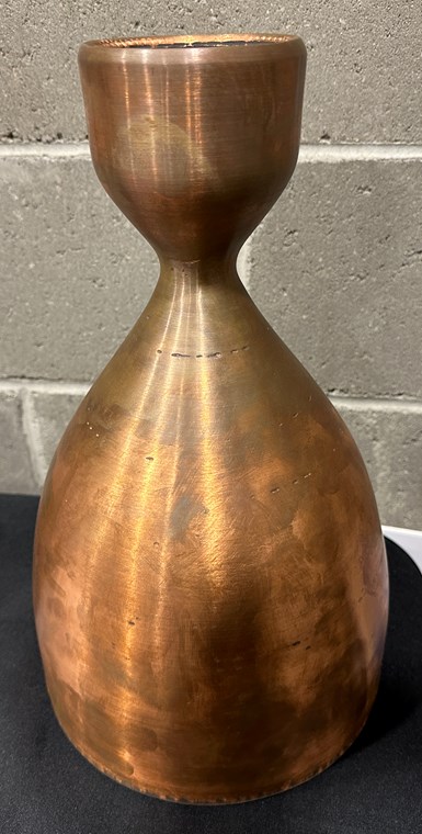 3D printed copper nozzle