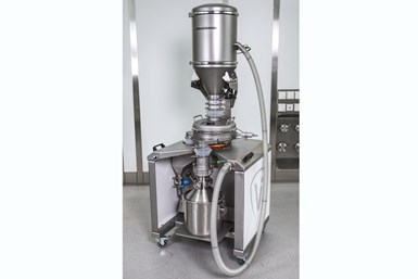 The Volkmann PowTReX Basic metal powder reprocessing system. Source: Volkmann