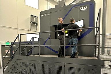 As part of its expansion, Sintavia purchased a second SLM NXG XII 600 printer. Source: Sintavia