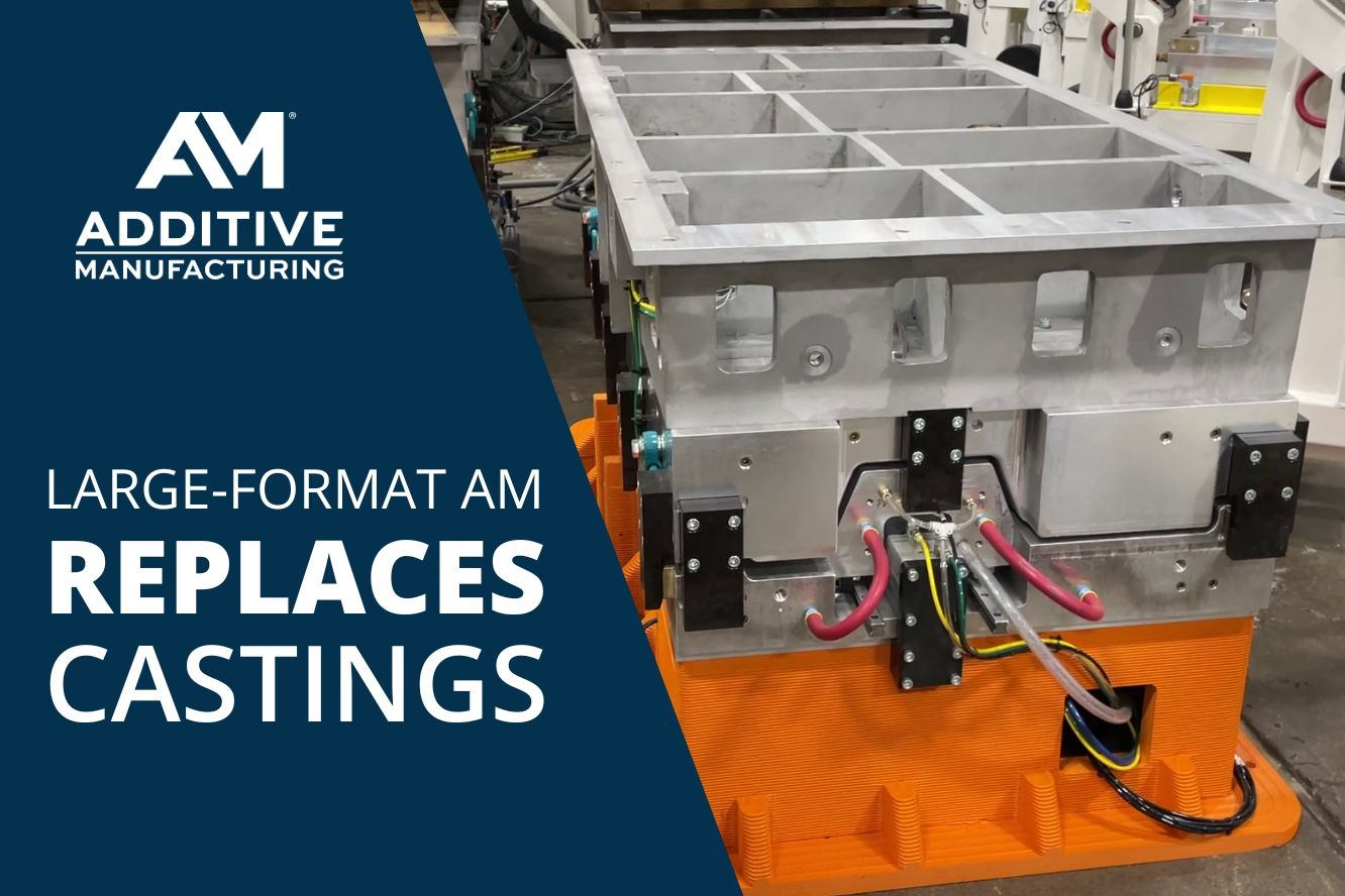 Video: 3D Printed Polymer Composite Tool Riser Wins Against Aluminum Casting