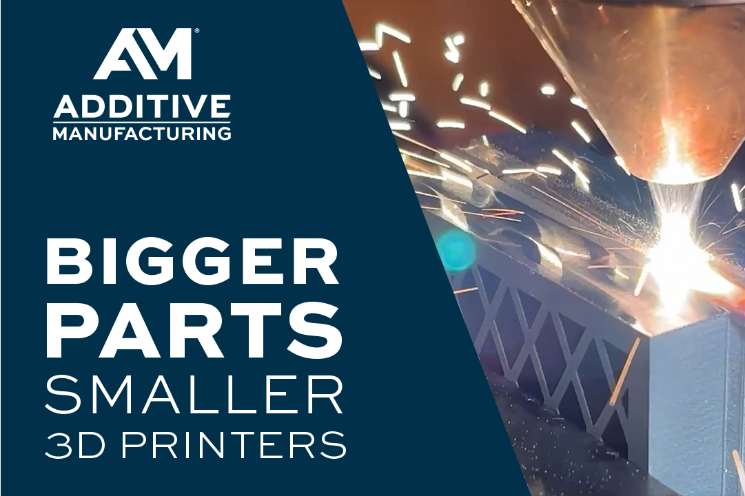 Video: Joining Technique Extends the Build Volume for Metal 3D Printing