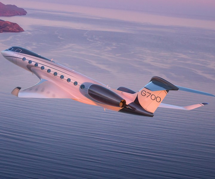 Gulfstream G700 performance is enhanced by composite-metal winglets made by Daher