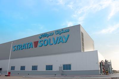 Strata, Solvay joint venture facility completed