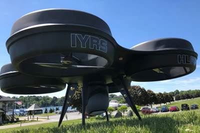 Composites complete IYRS heavy lift quadcopter demonstrator concept