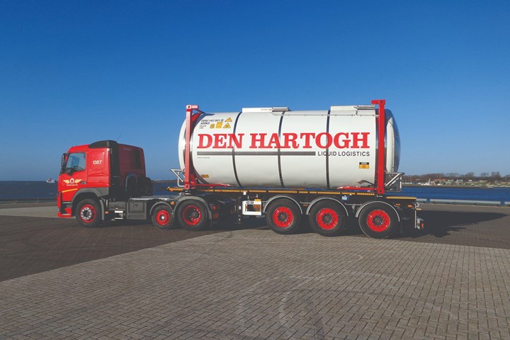 Den Hartogh Logistics composite tanks