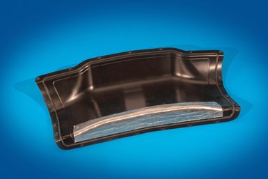 High-temp FIP silicone gasket on rear service doors