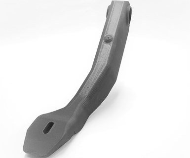 FENA and Lehvoss 3D-printed brake pedal
