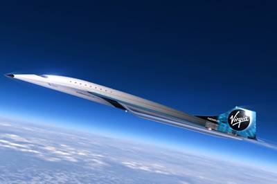 Virgin Galactic completes milestones for Mach 3 aircraft concept