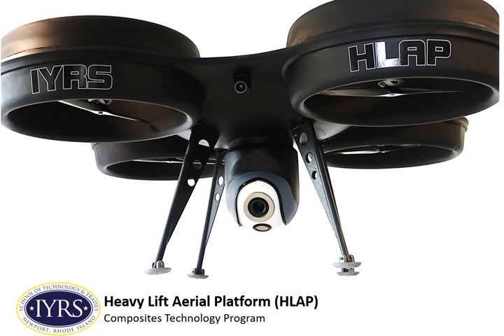 IYRS School of Technology wins Market Growth category for the Heavy Lift Aerial Platform (HLAP) concept model. 
