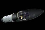 Vega VV16 rocket launches with Bercella composites dispenser structure onboard