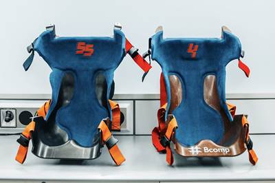 McLaren, Bcomp use natural composite fibers in F1 racing seat