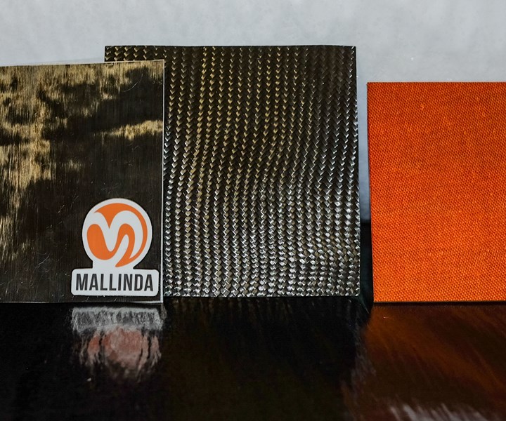 Mallinda vitrimers polymer precured sheets