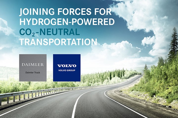 Volvo, Daimler joint venture for fuel-cell systems