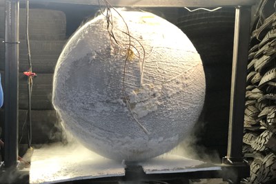 Developing a linerless, all-composite, spherical cryotank