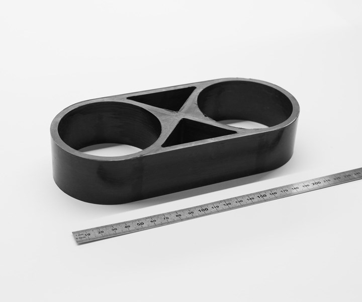 3D-printed composite part