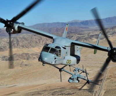 Meggitt to supply composite ice protection components for V-22 Osprey