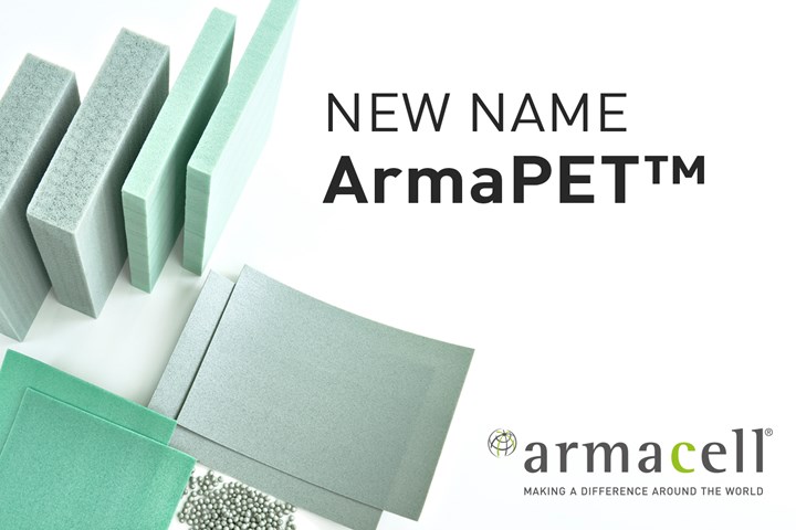 Armacell rebrands PET-based foam products under ArmaPET.