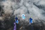 BMW i develops first electrified wingsuit for human flight 