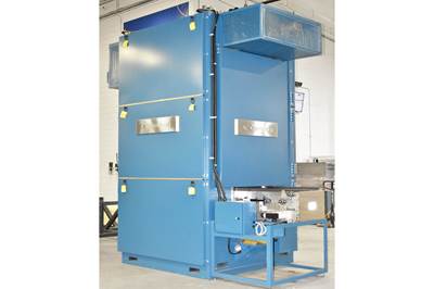 TPS ships Gruenberg vertical conveyor oven, meets specific customer needs 