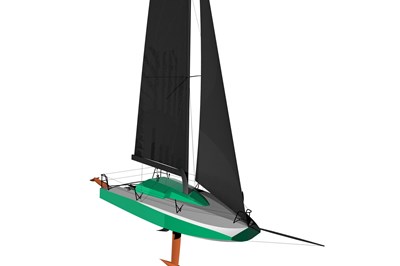 FLOKI 6.5 mini racing yacht integrates bio-based Sicomin GreenPoxy resins
