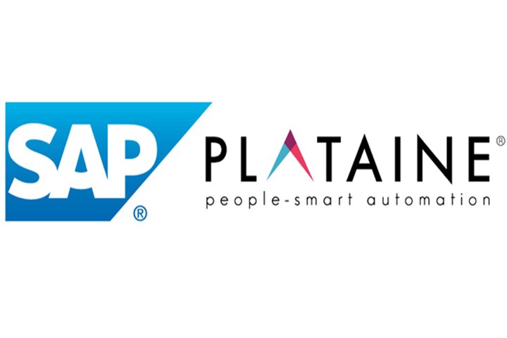 SAP, Plataine logo.