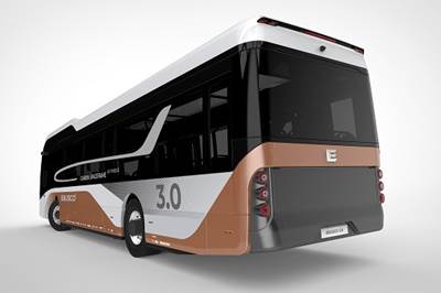 Telene composite components selected for Ebusco electric city bus