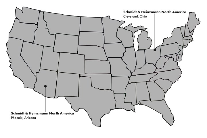 Schmidt and Heinzmann U.S. subsidiaries.