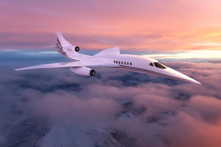 Aerion AS2 hypersonic business jet.