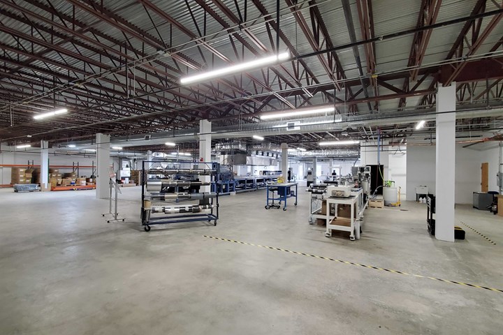 Boston Materials’ 37,000-square-foot manufacturing facility in Billerica, Massachusetts.