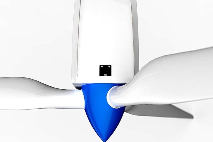 NCF green nacelle.