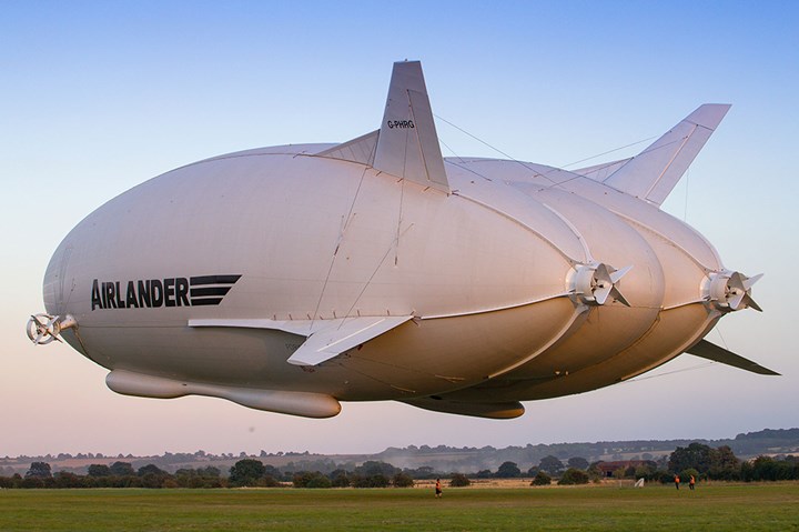 Airlander 10 airship.