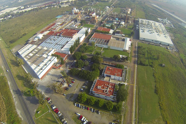 Zoltek Companies' Mexico-based carbon fiber production facility.