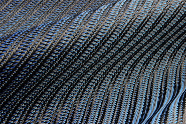 A closeup of a composite fabric sheet.