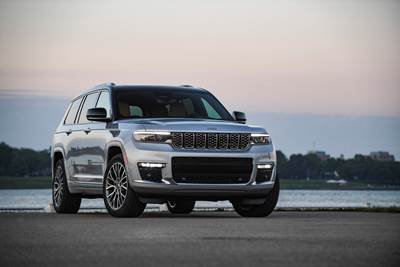 BASF, L&L Products and Stellantis recognized for 2021 Jeep Grand Cherokee L lightweighting