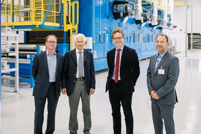 Technical Fibre Products opens new nonwovens manufacturing line