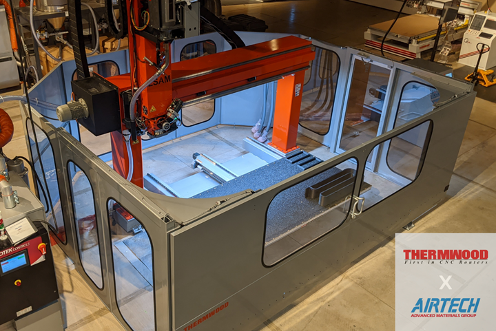 Thermwood's 3D printer.