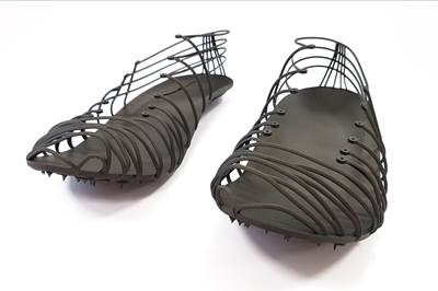 Carbon fiber, additive manufacturing enhance Pleko spike shoe performance