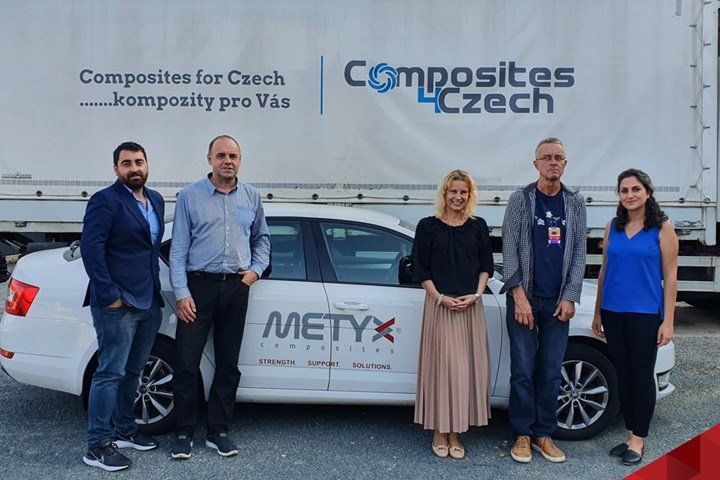 Metyx appoints Composites for Czech s.r.o. as its Czech Republic distributor.